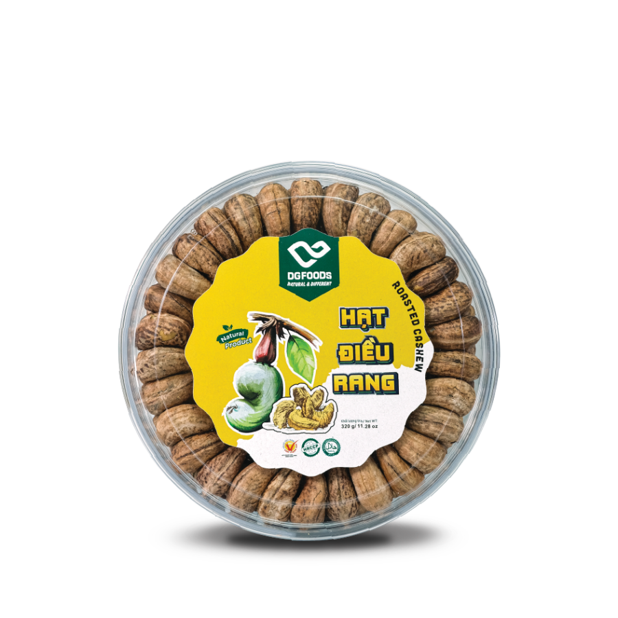 Hạt Điều Rang Vỏ Lụa 260g (500g)